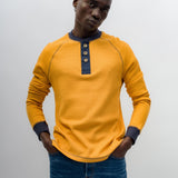 Justice | Men's Long Sleeve Thermal Henley