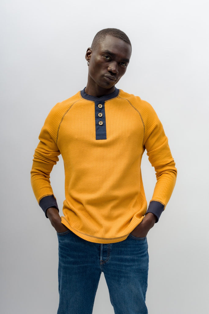 Men's Thermal Henley Long Sleeve Shirts Top Sellers | bellvalefarms.com