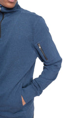 Oskar | Men's 1/4 Zip Long Sleeve Pullover