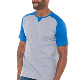 Ronaldo | Men's Color Block Crew Neck T-Shirt