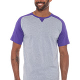 Ronaldo | Men's Color Block Crew Neck T-Shirt