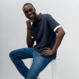 Adam | Men's Novelty Knit Polo