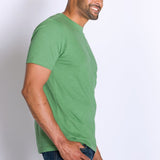 Nishant | Men's Cotton Slub Short Sleeve Top