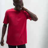 Noah | Men's Anti-Stain Linen Cotton Blend Crew Neck T-Shirt