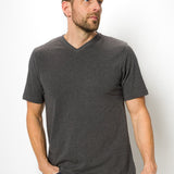 Jamison Heavy Tee | Men's Anti_Stain Short Sleeve V-neck Tee