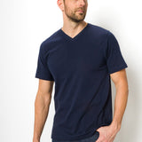 Jamison Heavy Tee | Men's Anti_Stain Short Sleeve V-neck Tee
