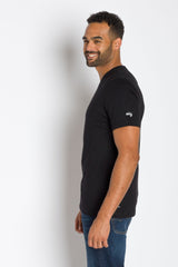 Jamison Heavy Tee | Men's Anti_Stain Short Sleeve V-neck Tee