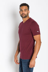 Jamison Heavy Tee | Men's Anti_Stain Short Sleeve V-neck Tee
