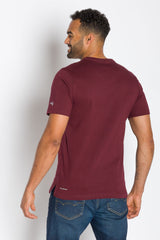 Jamison Heavy Tee | Men's Anti_Stain Short Sleeve V-neck Tee