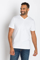 Jamison Heavy Tee | Men's Anti_Stain Short Sleeve V-neck Tee