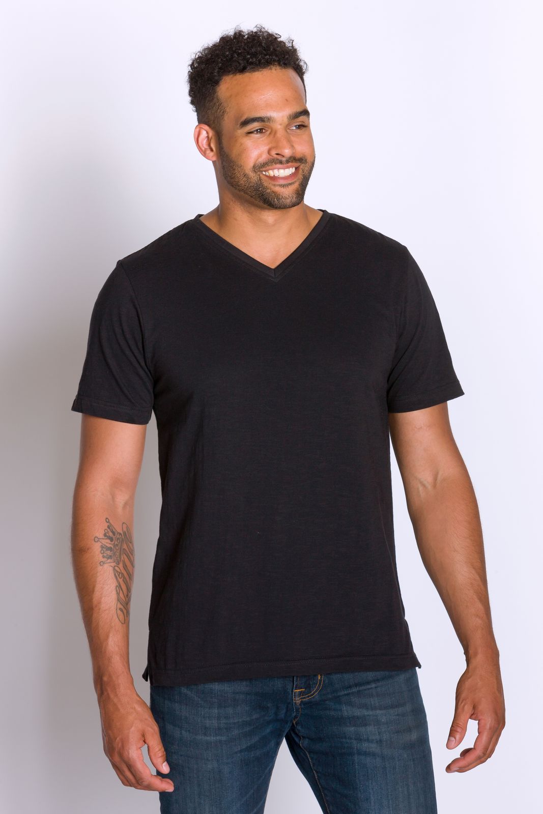 Jamie | Men's Cotton Slub Short Sleeve Top