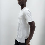 Oliver | Men's Anti-Stain Cotton Linen Blend V-Neck Pocket T-Shirt