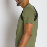 Excursion | Men's Short Sleeved Henley with Mesh Panels