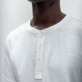 Departure | Men's Anti-Stain Linen Cotton Blend Henley Top