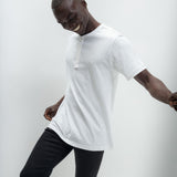 Departure | Men's Anti-Stain Linen Cotton Blend Henley Top