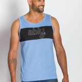 Outline Tank | Men's Cotton Mesh Tank Top