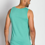 Outline Tank | Men's Cotton Mesh Tank Top