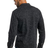 Shay | Men's Injected Slub Button Up Long Sleeve Shirt