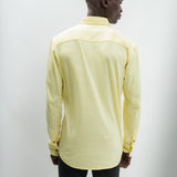 Logan | Men's Anti-Stain Linen Cotton Long Sleeve Button-Up Shirt