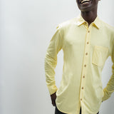 Logan | Men's Anti-Stain Linen Cotton Long Sleeve Button-Up Shirt