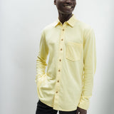 Logan | Men's Anti-Stain Linen Cotton Long Sleeve Button-Up Shirt