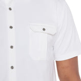 Sailor | Men's Button Up Pique Knit Shirt
