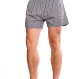 Vacation | Men's Gingham Woven Boxer Shorts