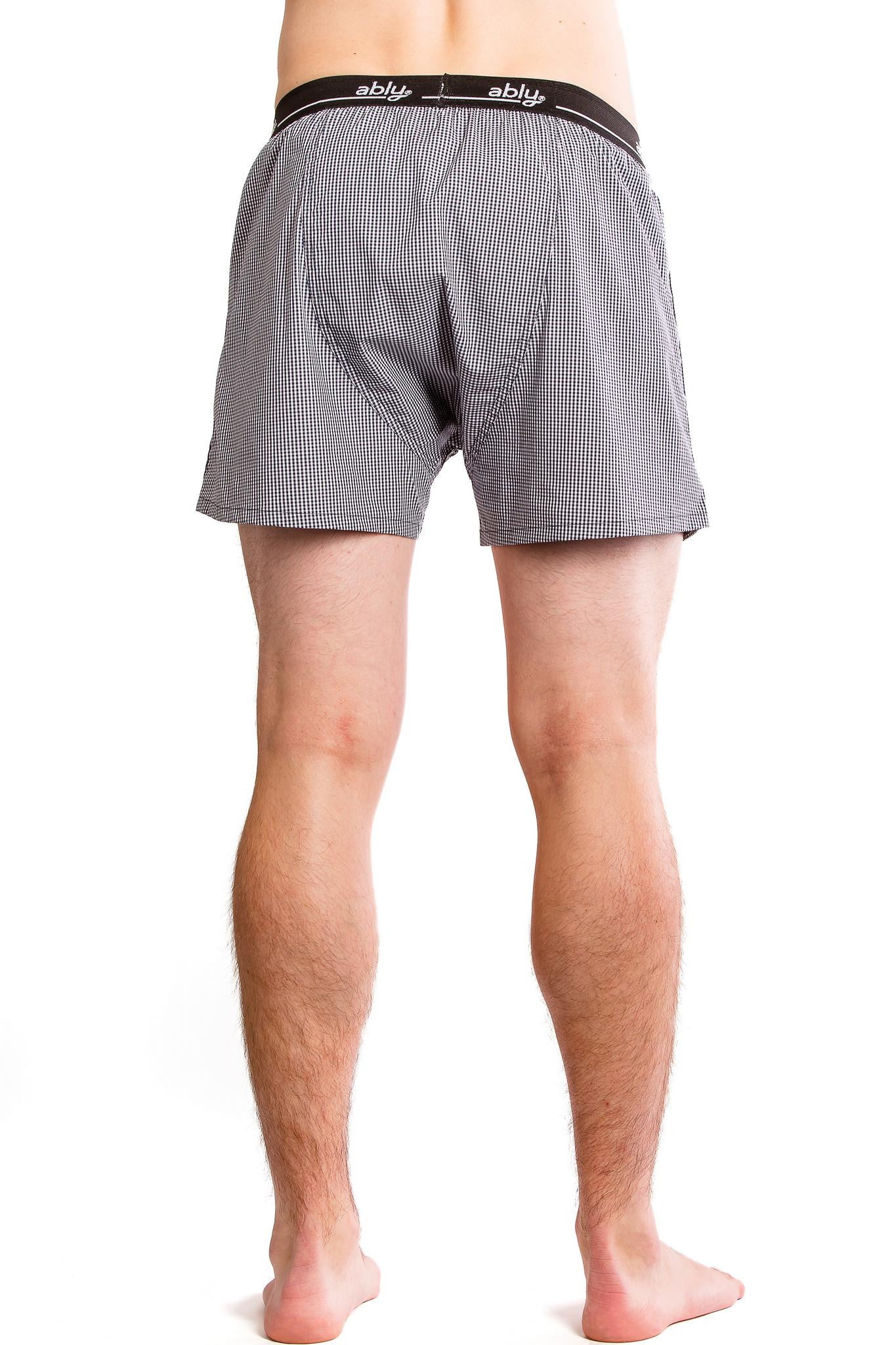 Vacation | Men's Gingham Woven Boxer Shorts – Ably Apparel