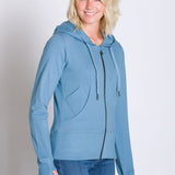 Yasmin | Women's Cotton Zip-up Sweatshirt