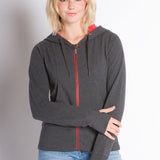 Yasmin | Women's Cotton Zip-up Sweatshirt