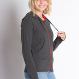 Yasmin | Women's Cotton Zip-up Sweatshirt