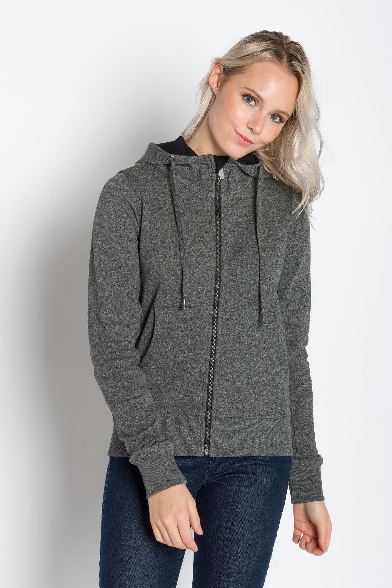 Alice | Women's Full Zip Hooded Long Coat