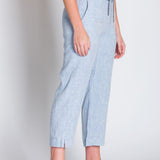 Lana | Women's Linen Capri Pants