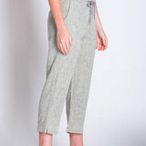 Lana | Women's Linen Capri Pants