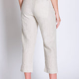 Lana | Women's Linen Capri Pants