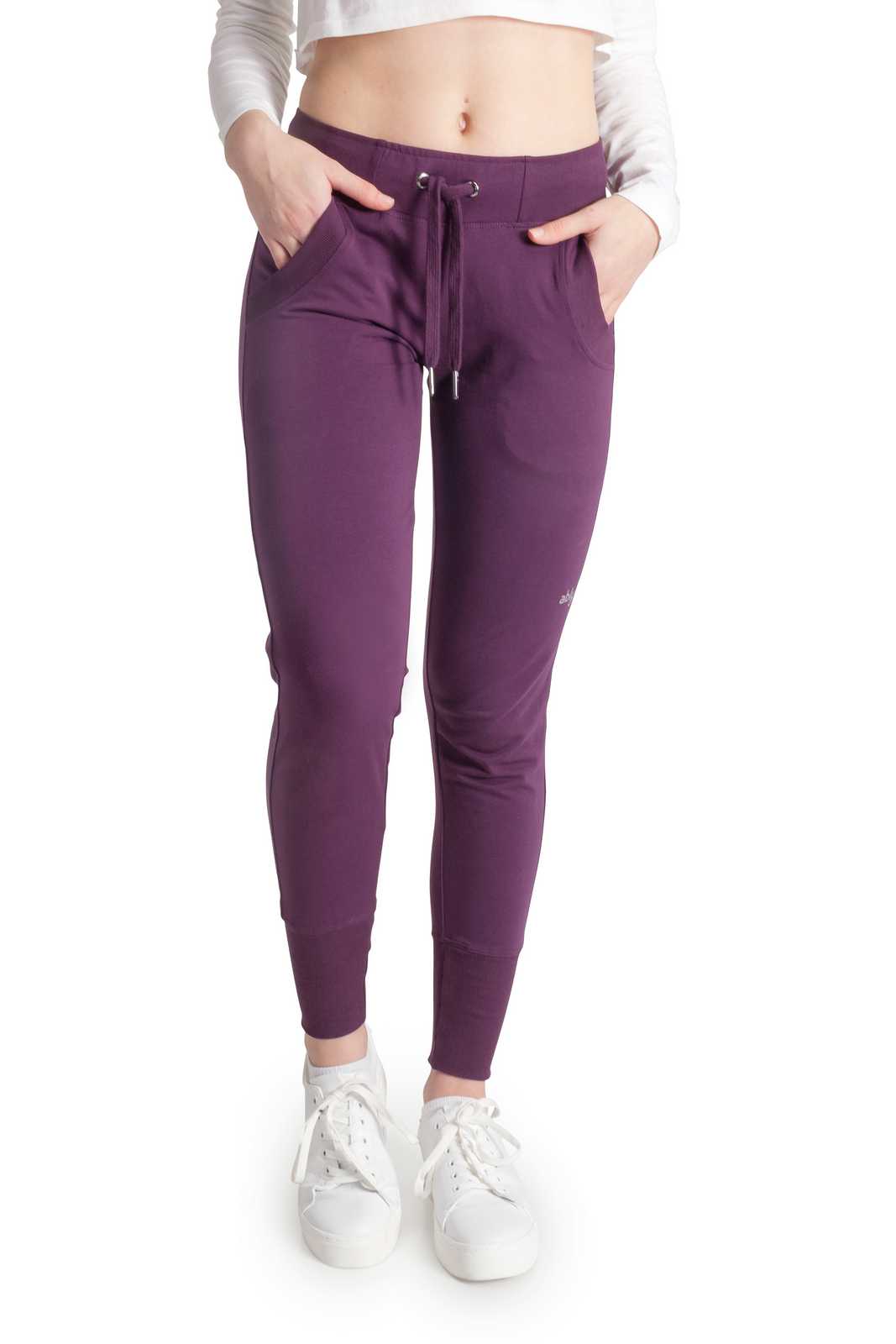 Lilac | Women's Rib Cuffs Sweatpants