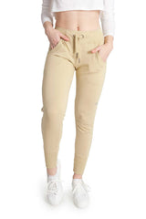 Lilac | Women's Rib Cuffs Sweatpants