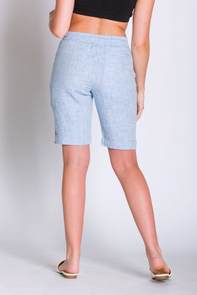 Buy 4WRD By Dressberry Women Sky Blue 90s Bermuda Denim Shorts - Shorts for  Women 21427004 | Myntra