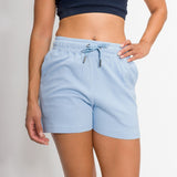 Olivia | Women's Bubble Knit Elastic Waist Band Shorts