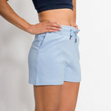Olivia | Women's Bubble Knit Elastic Waist Band Shorts