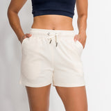 Olivia | Women's Bubble Knit Elastic Waist Band Shorts