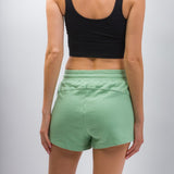 Lily | Women's Anti-Stain Textured Knit Shorts