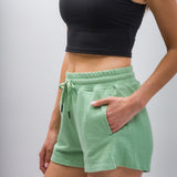 Lily | Women's Anti-Stain Textured Knit Shorts