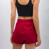 Lily | Women's Anti-Stain Textured Knit Shorts