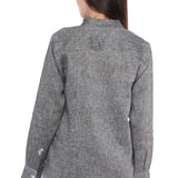 Aloe | Women's Long Sleeve Linen Shirt