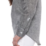 Aloe | Women's Long Sleeve Linen Shirt