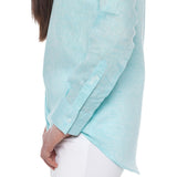 Aloe | Women's Long Sleeve Linen Shirt
