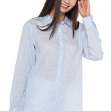 Aloe | Women's Long Sleeve Linen Shirt