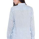 Aloe | Women's Long Sleeve Linen Shirt