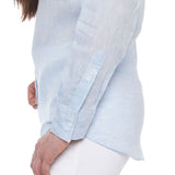 Aloe | Women's Long Sleeve Linen Shirt